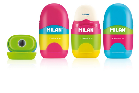 Milan - Capsule Mix Sharpener & Eraser
