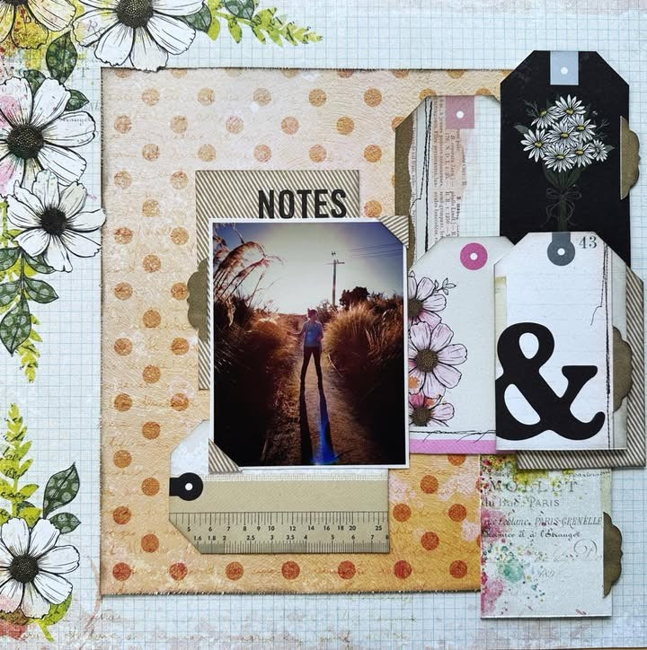 Notes Layout by Lisa Ryder – Embellish It