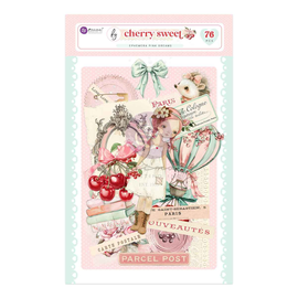 Prima Marketing - Cherry Sweet - Ephemera "Pink Dreams" (76 Pieces)