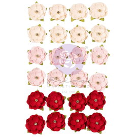 Prima Marketing - Cherry Sweet - Flowers - Cherry Kisses (24pcs)
