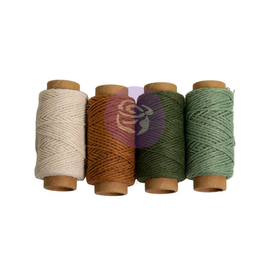 Prima Marketing - The Home Baker - Yarn Spools (4 Colours x 15yards each)