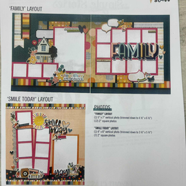 Simple Stories - Family Double Layout & Smile Today Single Layout Kit