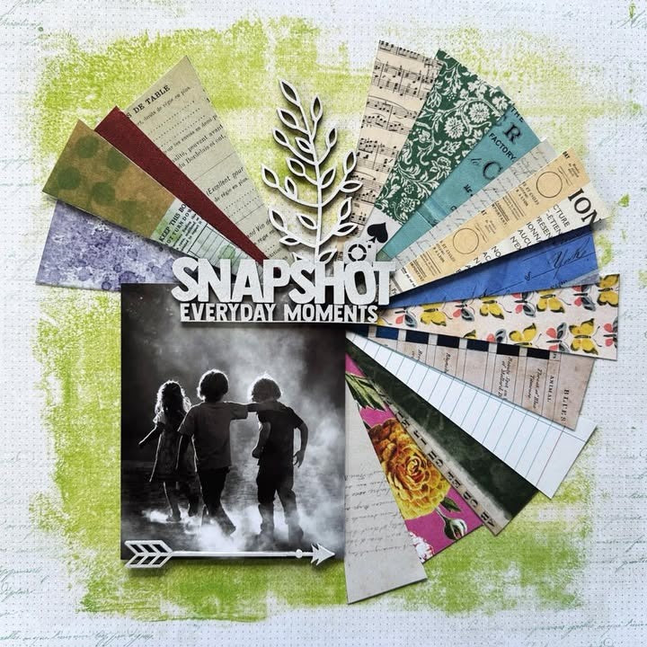 Snapshot Everyday Moments Layout by Lisa Ryder – Embellish It