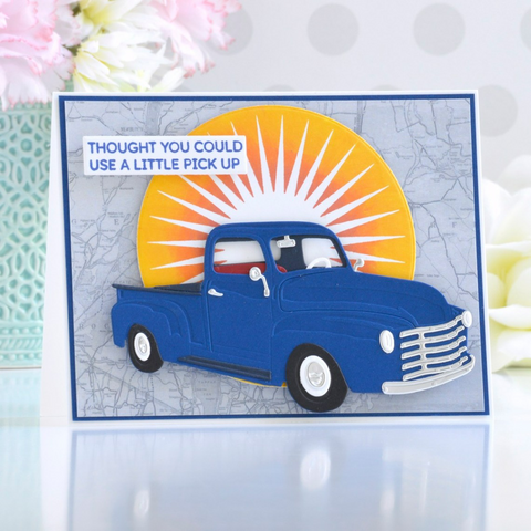 Spellbinders - Cutting Dies by Mindy Eggen - Timeless Truck Etched Die Set (S4-1446)