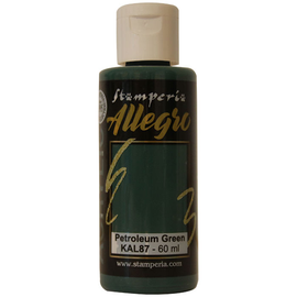 Stamperia - Allegro Paint - Petroleum Green 60ml