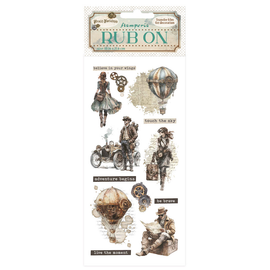 Stamperia - Voyages Fantastiques - Rub-ons "Explorers"