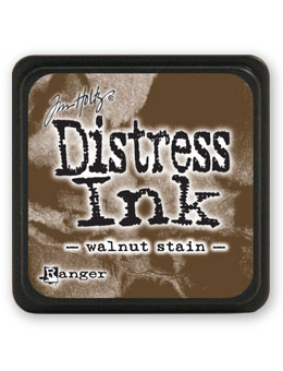 Tim Holtz Mini Distress Ink Pad - Walnut Stain