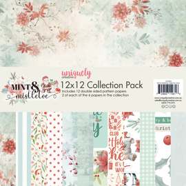 Uniquely Creative - Mint & Mistletoe - 12x12 Mini Collection Pack