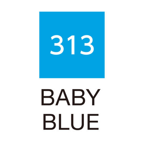Kuretake - Zig Clean Color Real Brush - BLUE FAMILY - Individual Brushes