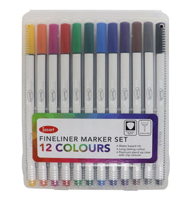 Jasart - Fineliner Marker Set (12pk)