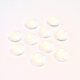 Artfull Embellies - Cabochons - Clear Glass 15mm