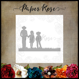Paper Rose - Farmer with Children Die
