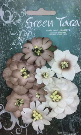 Green Tara Flowers - Fantasy Blooms - Mushroom