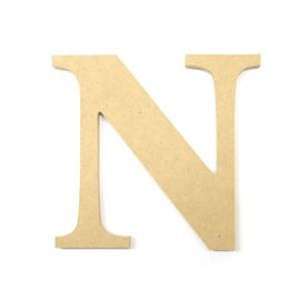 Kaisercraft 17cm Wood Letters - N