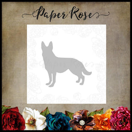 Paper Rose - Standing Dog Die