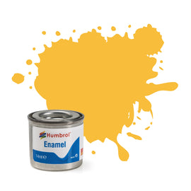 Humbrol - 14ml Enamel Paint - Matt Trainer Yellow