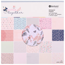 Rosie's Studio - Better Together - 6x6 Paper Pad