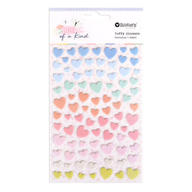 Rosie's Studio - One of a Kind - Puffy Heart Stickers