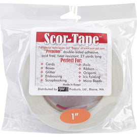 Scor Pal - Scor Tape - Double Sided Tape 1 Inch