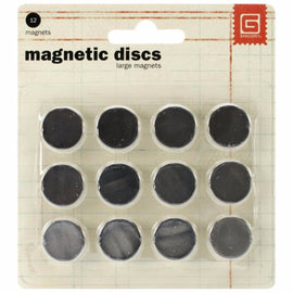 Basic Grey - Magnetic Discs - Large