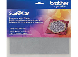 **Request Item** - Brother ScanNCut Metal Sheet Silver (Embossing)