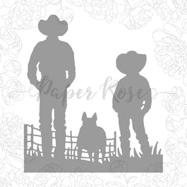 Paper Rose - Farmer & Boy Die