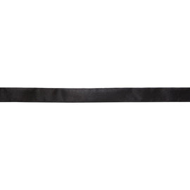 May Arts Ribbon - 5/8" Seam Binding - Black (1 Meter)