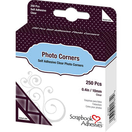 3L - Photo Corners - Transparent (250 pack)