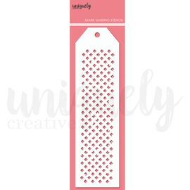 Uniquely Creative - Fresh Folk - Grungy Lattice Stencil