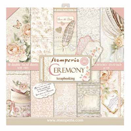 Stamperia - 12x12 Paper Pack - Ceremony