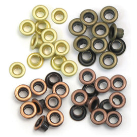 We R Memory Keepers - Standard Eyelets - Warm Metal