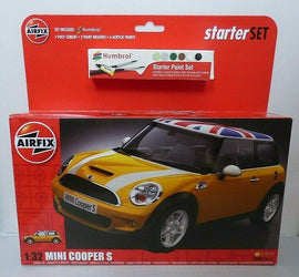 Airfix - Large Starter Set - Mini Cooper S 1:32 (Skill Level 1)