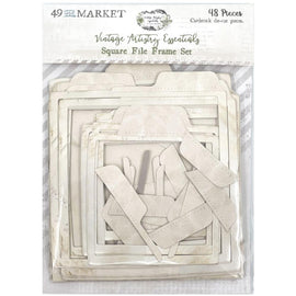 49 and Market - Vintage Artistry Essentials - Square File Frame Set