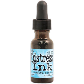 Tim Holtz Distress Ink Re-Inker - Tumbled Glass