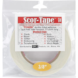 Scor Pal - Scor Tape - Double Sided Tape 3/8 Inch