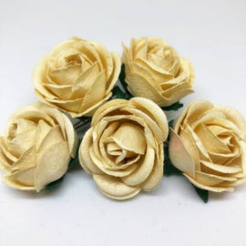 Chelsea Roses - Butter Cream (5pk)