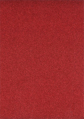 Sullivans - Glitter A4 Card - Red