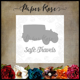 Paper Rose - Vintage Car Die Set