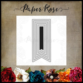 Paper Rose - Banner 1 Die Set