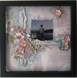 Embellish It - 12x12" Shadow Box Frame - Black