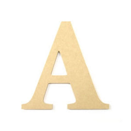 Kaisercraft 17cm Wood Letters - A