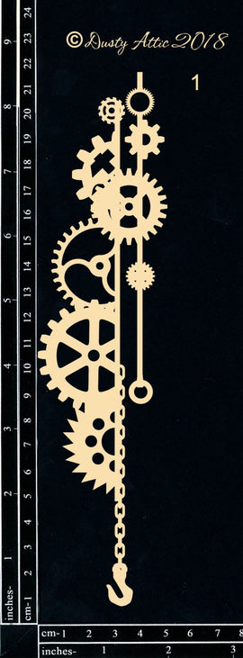 Dusty Attic - "Industrial Border #1"
