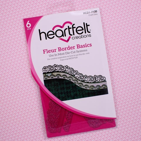 Heartfelt Creations - Fleur Border Basics Die Set