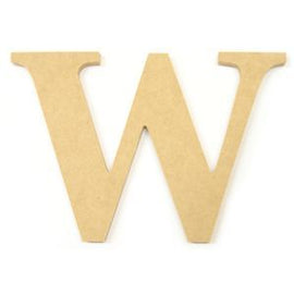 Kaisercraft 9cm Wood Letters - W