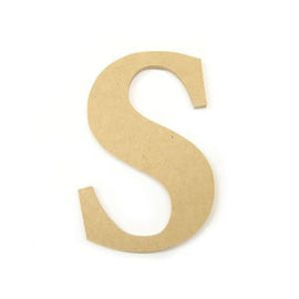 Kaisercraft 9cm Wood Letters - S