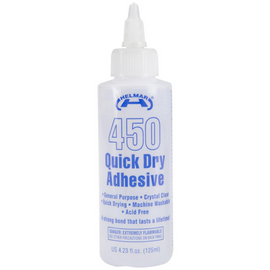 Helmar - 450 Quick Dry Adhesive Glue - 125ml