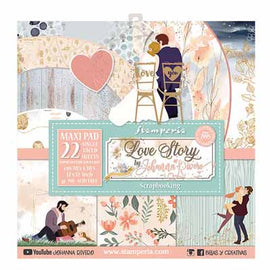 Stamperia - Love Story - 12x12 Paper Pack - 22 Sheets (Single Sided)