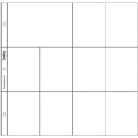 Project Life - 12x12 Page Protectors - Design F (12 Pack)