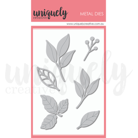 Uniquely Creative - Roots & Wings - Mixed Leaves Die Set