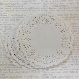 Artfull Embellies - White Mini Doilies 3.5"